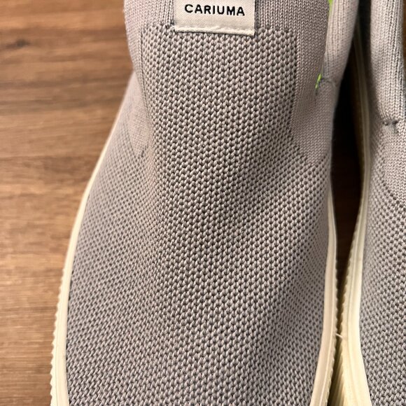 Cariuma Grey Knit Slip On Sneaker Sz M 10.5/ W 12 - Picture 6 of 12